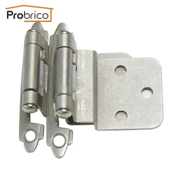 Probrico Self Close 3/8" Inset Satin Nickel Kitchen Cabinet Hinges CH198SN Furniture Cupboard Door Hinge
Probrico Self Close 3/8" Inset Satin Nickel Kitchen Cabinet Hinges CH198SN Furniture Cupboard Door Hinge