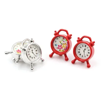 1pcs 1:12 DIY Dollhouse Mini Clock Miniature Furniture Alloy Pretend Play Bedroom Living Room Accessories Color Random
1pcs 1:12 DIY Dollhouse Mini Clock Miniature Furniture Alloy Pretend Play Bedroom Living Room Accessories Color Random