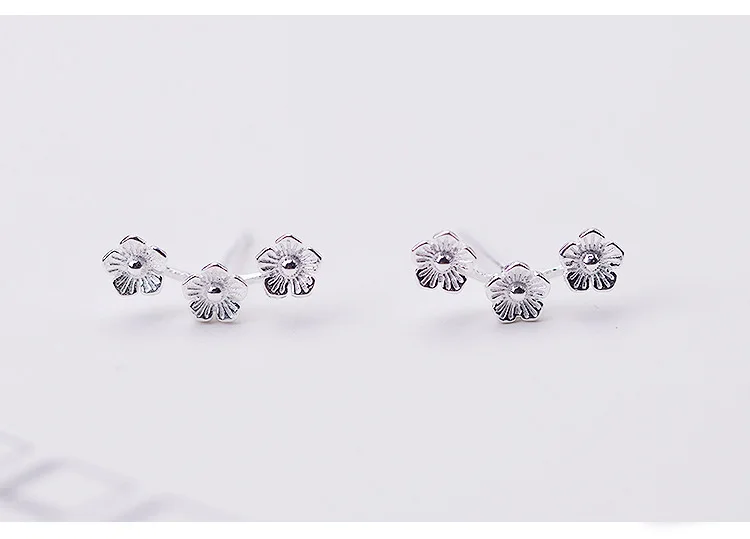 New S925 Sterling Silver Earrings Cute Small Flowers Sterling Silver Earrings Women Fashion Earrings Jewelry CE16
New S925 Sterling Silver Earrings Cute Small Flowers Sterling Silver Earrings Women Fashion Earrings Jewelry CE16
