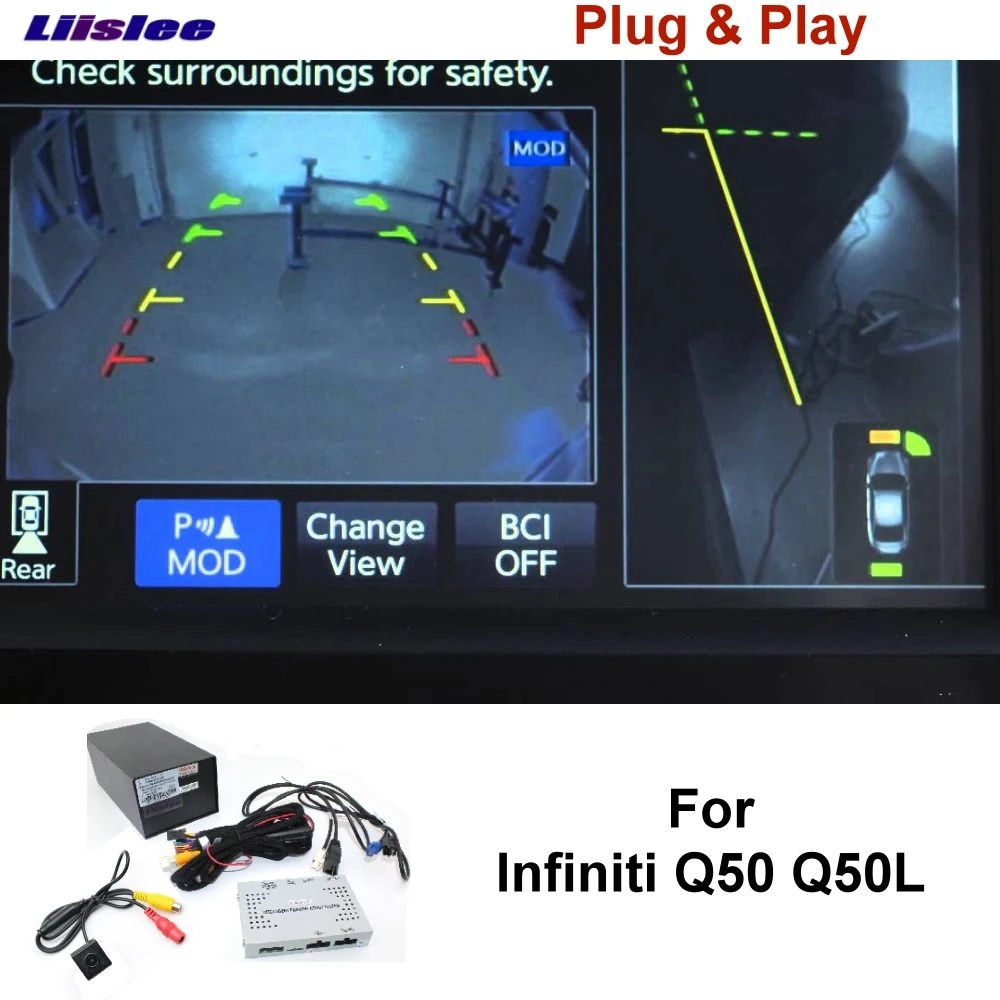 Liislee Reversing Camera Interface Back Up Original Monitor Upgrade For Infiniti Q50 Q50L
Liislee Reversing Camera Interface Back Up Original Monitor Upgrade For Infiniti Q50 Q50L
