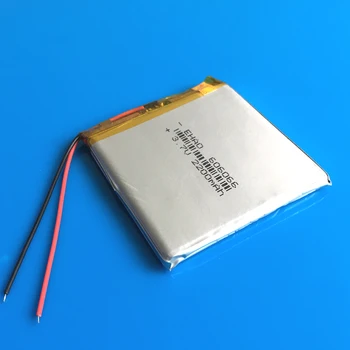 606066 3.7V 2200mAh rechargeable battery li po polymer lithium for GPS DVD power bank Tablet PC PAD PDA Laptop camera keyboard
606066 3.7V 2200mAh rechargeable battery li po polymer lithium for GPS DVD power bank Tablet PC PAD PDA Laptop camera keyboard