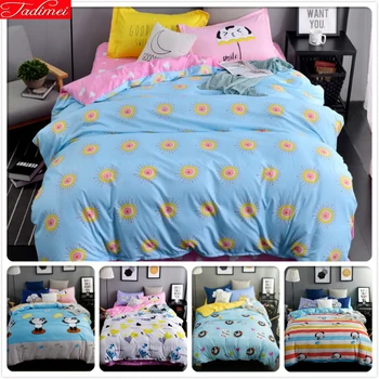 Winter Warm Blue Pink AB Side Duvet Cover 4pcs Bedding Set Kids Bed Linen Suit King Queen Size 1.5m 1.8m 2.0m Bedsheet Bedlinens
Winter Warm Blue Pink AB Side Duvet Cover 4pcs Bedding Set Kids Bed Linen Suit King Queen Size 1.5m 1.8m 2.0m Bedsheet Bedlinens