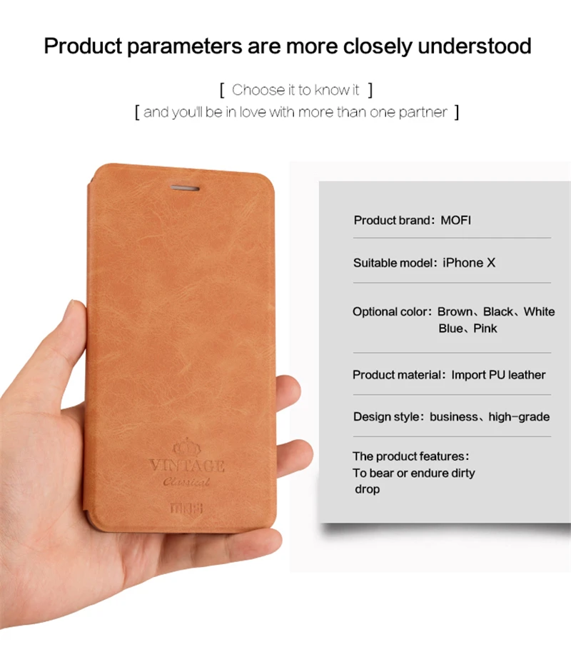 MOFI Cover For iPhone X Case (2)