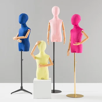 Fashion Style Colorful Child Mannequin Dressmaking Model High Quality Factory Direct Sell
Fashion Style Colorful Child Mannequin Dressmaking Model High Quality Factory Direct Sell