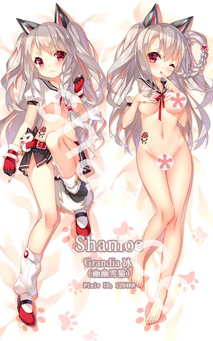 Azur Lane yuudachi Dakimakura обнимая Средства ухода за кожей Подушки Детские крышка R18 h3618b|body