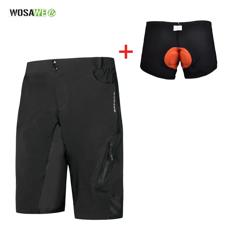 WOSAWE Summer Men's Cycling Shorts Outdoor Sports MTB Riding Road Mountain MTB Bike Short Trousers Water Repellent Baggy Short
WOSAWE Summer Men's Cycling Shorts Outdoor Sports MTB Riding Road Mountain MTB Bike Short Trousers Water Repellent Baggy Short