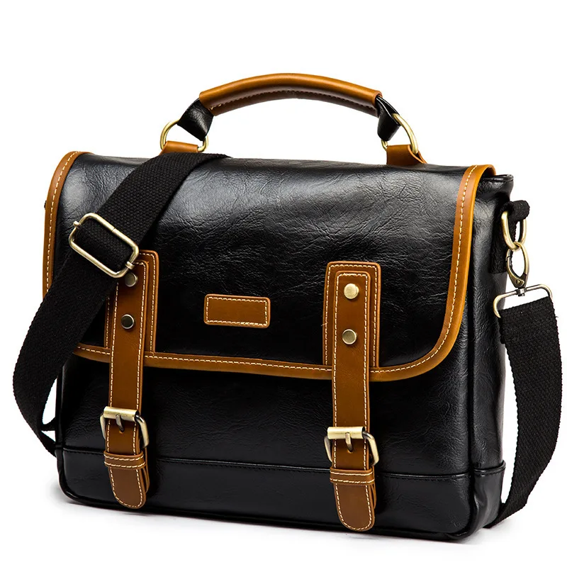 High Quality Men PU Leather Messenger Bags Men Leather Shoulder Crossbody Bag For Travelling Laptop Bag 14" Man Handbags 11222
High Quality Men PU Leather Messenger Bags Men Leather Shoulder Crossbody Bag For Travelling Laptop Bag 14" Man Handbags 11222