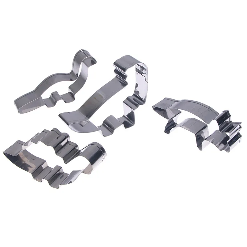4PCS Stainless Steel Dinosaur Animal Cookie Mold Pastry Decorating Tools Biscuit Cutter Chocolate Candy Baking Mold
4PCS Stainless Steel Dinosaur Animal Cookie Mold Pastry Decorating Tools Biscuit Cutter Chocolate Candy Baking Mold