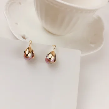 Korean Flower Earrings Pearl Purple/Pink for Woman Kids Fashion Jewelry 2019 Trendy Orecchini Donna Female Hot Sale
Korean Flower Earrings Pearl Purple/Pink for Woman Kids Fashion Jewelry 2019 Trendy Orecchini Donna Female Hot Sale