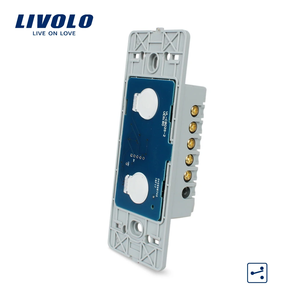 Livolo US Standard Base Of Wall Light Touch Screen Switch, 2Gang 2Way, AC 110~250V ,Without glass panel,VL-C502S
Livolo US Standard Base Of Wall Light Touch Screen Switch, 2Gang 2Way, AC 110~250V ,Without glass panel,VL-C502S