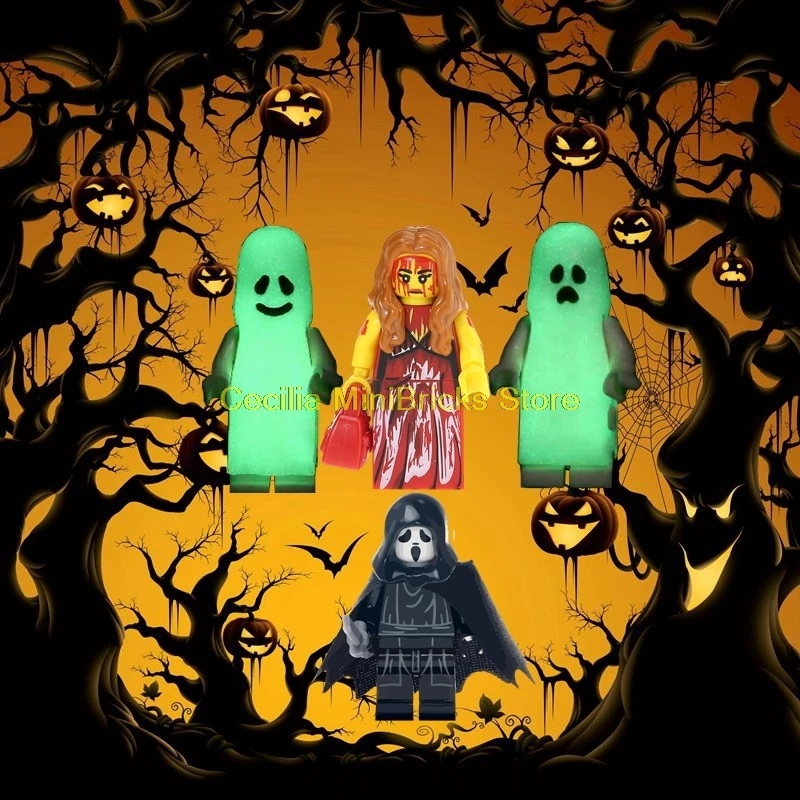 Legoing Halloween Gift Edward Scissorhands Scarecrow Hannibal Zombie Pumpkin Vampire Building Blocks Compatible With Legoings
Legoing Halloween Gift Edward Scissorhands Scarecrow Hannibal Zombie Pumpkin Vampire Building Blocks Compatible With Legoings