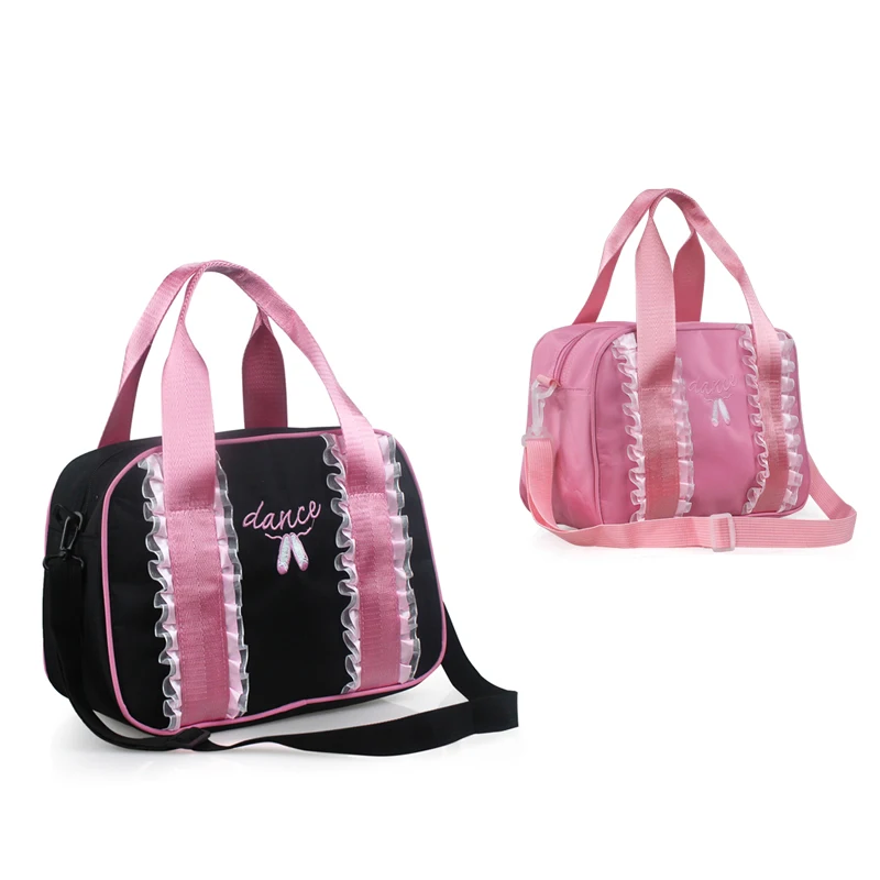 Adults Women Black/Pink Embroidery Ballet Bag Girls Lace Dance Bag For Ballet Children Handbags Printed Dance Shoes Messager Bag
Adults Women Black/Pink Embroidery Ballet Bag Girls Lace Dance Bag For Ballet Children Handbags Printed Dance Shoes Messager Bag