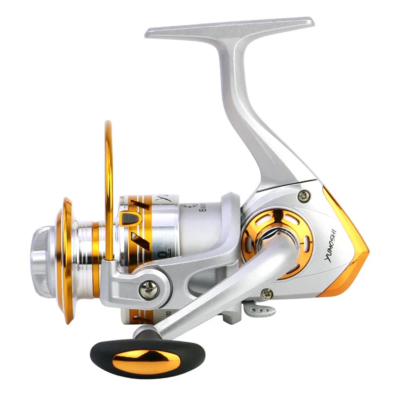 Yumoshi Fishing Reels Full Metal spool reel 1000 7000 series 12BB + 1 speed ratio 5.2: 1 rotating boat Rock fishing wheel 
Yumoshi Fishing Reels Full Metal spool reel 1000 7000 series 12BB + 1 speed ratio 5.2: 1 rotating boat Rock fishing wheel