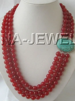 Hot sale Free Shipping>>>>>Beautiful 21"-22-23" 10mm Natural red stone necklace-stone clasp
Hot sale Free Shipping>>>>>Beautiful 21"-22-23" 10mm Natural red stone necklace-stone clasp