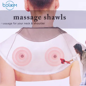 BOLIKIM Brand Electric Massage.Machine Shoulder Neck Massage.Shawl Car Home Dual-use Acupuncture Kneading Neck Shoulder Massager
BOLIKIM Brand Electric Massage.Machine Shoulder Neck Massage.Shawl Car Home Dual-use Acupuncture Kneading Neck Shoulder Massager