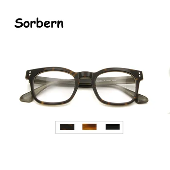 Acetate Eye Glasses Frames For Men Square Frames Eyewear Myopia Glasses Optical Frames Eyeglasses Full Rim Oculos De Grau 
Acetate Eye Glasses Frames For Men Square Frames Eyewear Myopia Glasses Optical Frames Eyeglasses Full Rim Oculos De Grau