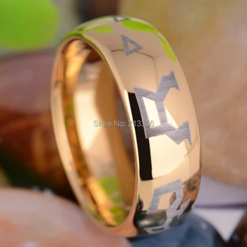 Free Shipping!USA Hot Sales E&C TUNGSTEN LUXURY JEWELRY 8MM STARGATE GATE ADDRESS GOLDEN DOMED MEN'S TUNGSTEN WEDDING RING
Free Shipping!USA Hot Sales E&C TUNGSTEN LUXURY JEWELRY 8MM STARGATE GATE ADDRESS GOLDEN DOMED MEN'S TUNGSTEN WEDDING RING