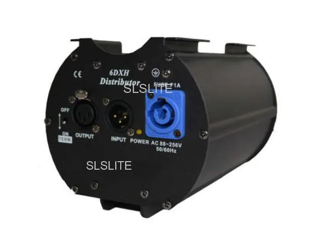 Disco Light Equipment 6 DX DMX Way Distributor With Original neutrik-3pins XLR Module DMX Splitter 6 Channels Separately Power
Disco Light Equipment 6 DX DMX Way Distributor With Original neutrik-3pins XLR Module DMX Splitter 6 Channels Separately Power