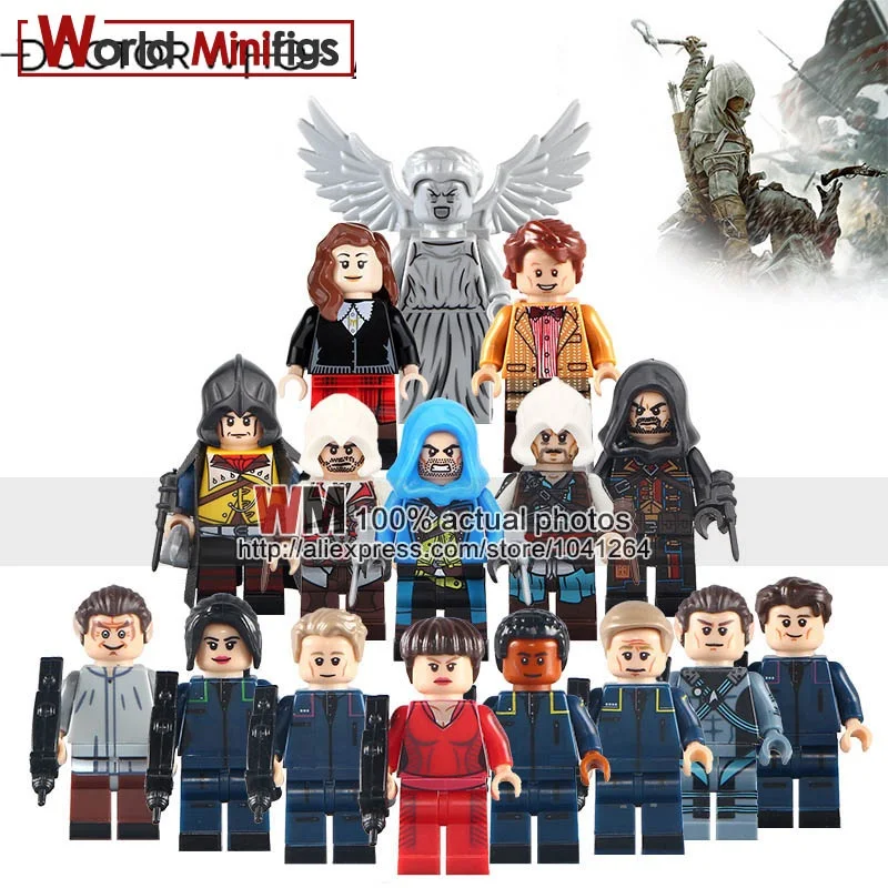 1PC Big Promotion Dorian Kenway Star Trek Dr. Who Weeping Angel Building Blocks Sets Toys For Children
1PC Big Promotion Dorian Kenway Star Trek Dr. Who Weeping Angel Building Blocks Sets Toys For Children