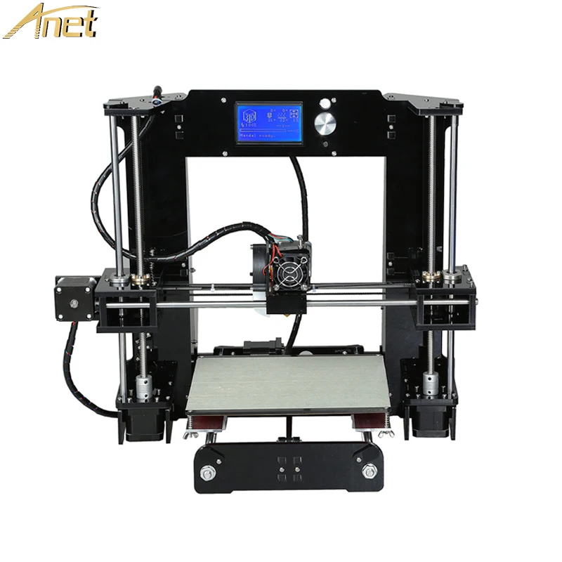 

Anet A6 A8 Normal/Auto Level 3d Printer Kit Big Size Reprap Prusa i3 3D Printer Kit DIY Impresora 3D with PLA Filament Christmas