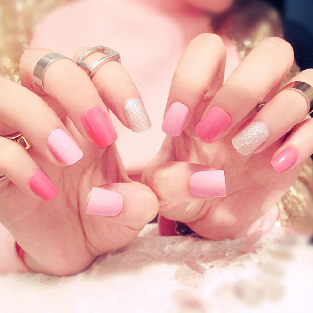 24 Pcs/set False Nail Tips Beauty Women Fashion with Glue Glitter Fake Nails Nail Sexy False Nails
24 Pcs/set False Nail Tips Beauty Women Fashion with Glue Glitter Fake Nails Nail Sexy False Nails