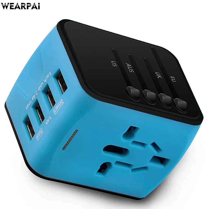 Wearpai Smart more USB travel Charging Adapter For iPhone Samsung Xiaomi EU UK US AU Plug
Wearpai Smart more USB travel Charging Adapter For iPhone Samsung Xiaomi EU UK US AU Plug