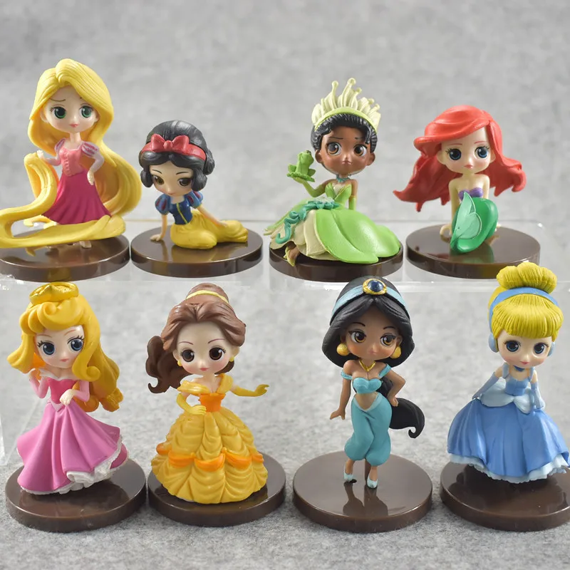 Disney Cute Princess Toys 8 Pcs/Lot 6-8cm Action Figures Mermaid Cinderella Snow White Dolls Models Birthday Gift For Childrens
Disney Cute Princess Toys 8 Pcs/Lot 6-8cm Action Figures Mermaid Cinderella Snow White Dolls Models Birthday Gift For Childrens