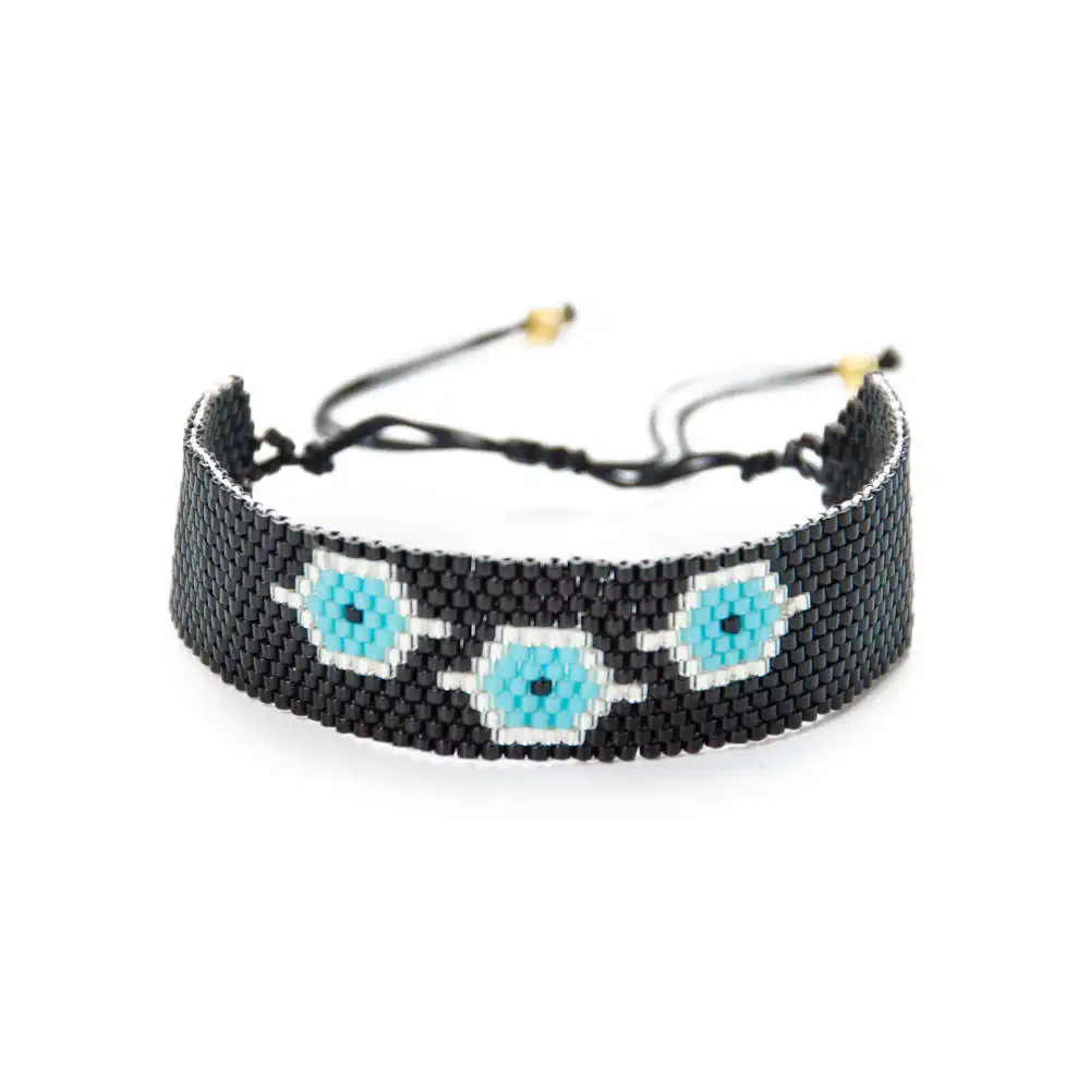 Go2boho MIYUKI Bracelet Turkey Evil Eye Cuff Bracelets Delica Seed Beads Handmade Loom Woven Women Jewelry Gift Dropshipping
Go2boho MIYUKI Bracelet Turkey Evil Eye Cuff Bracelets Delica Seed Beads Handmade Loom Woven Women Jewelry Gift Dropshipping