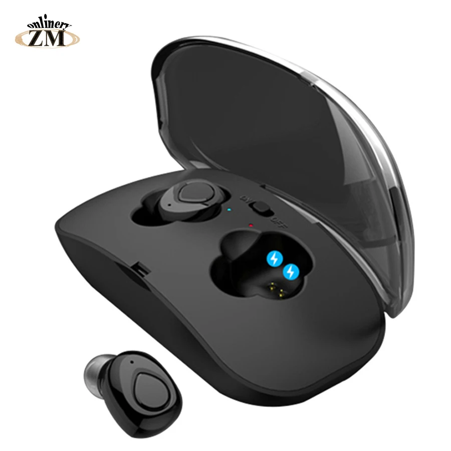 Bluetooth 5.0 Earphone Mini TWS Wireless Headset Touch Control Sport Ear Stereo Cordless Earbuds with Charging box
Bluetooth 5.0 Earphone Mini TWS Wireless Headset Touch Control Sport Ear Stereo Cordless Earbuds with Charging box