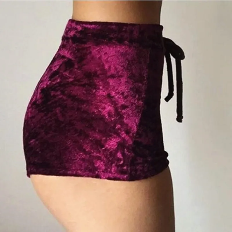 Wantmove-6-colors-S-XL-women-velvet-drawstring-shorts-casual-high-waist-2016-autumn-winter-sexy