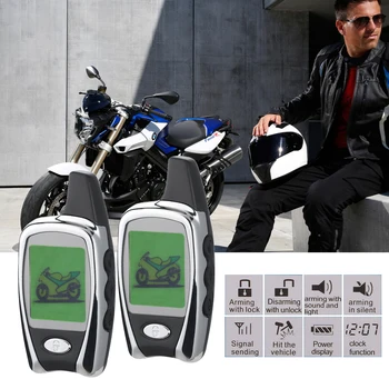 Motorcycle Alarm System Motorbike 2 Way LED Alarm Theft Protection Long Range Distance remote engine start
Motorcycle Alarm System Motorbike 2 Way LED Alarm Theft Protection Long Range Distance remote engine start