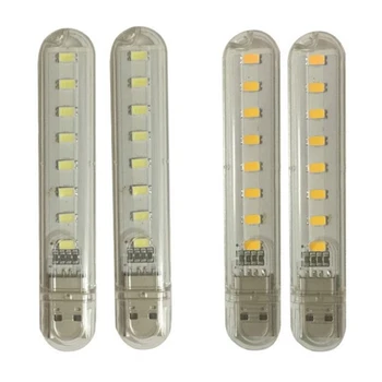 centechia New Mini USB LED Night Light 8LEDs 5V Bulb Cold White Lamp for Reading Gadget Notebook Power Bank Computer Laptop
centechia New Mini USB LED Night Light 8LEDs 5V Bulb Cold White Lamp for Reading Gadget Notebook Power Bank Computer Laptop