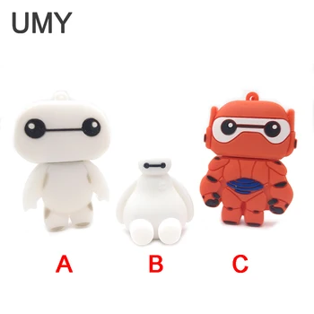 new Baymax/Big hero usb flash drive pendrive 4GB 8GB 16GB 32GB usb 2.0 usb stick pen drive cute memory stick special gift
new Baymax/Big hero usb flash drive pendrive 4GB 8GB 16GB 32GB usb 2.0 usb stick pen drive cute memory stick special gift