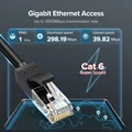 Ugreen Ethernet Cable Cat6 Lan Cable UTP CAT 6 RJ 45 Network Cable 10m/50m/100m Patch Cord for Laptop Router RJ45 Network Cable