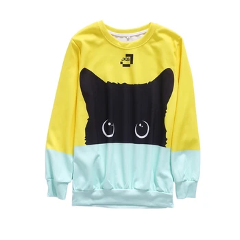 Harajuku Hit Color Cat Men Women Sweatshirt Space Cotton Kawaii Cartoon Cat Pullover Hoodies Drop ship #
Harajuku Hit Color Cat Men Women Sweatshirt Space Cotton Kawaii Cartoon Cat Pullover Hoodies Drop ship #