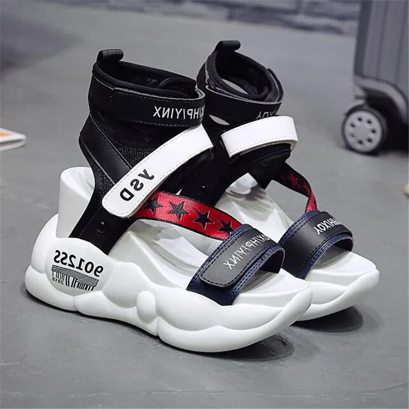 Women's Sandals 2019 Summer High Heels Sandals For Women Chunky Sandal Womens 12cm Wedge Platform Shoes Casual Summer Sandal
Women's Sandals 2019 Summer High Heels Sandals For Women Chunky Sandal Womens 12cm Wedge Platform Shoes Casual Summer Sandal
