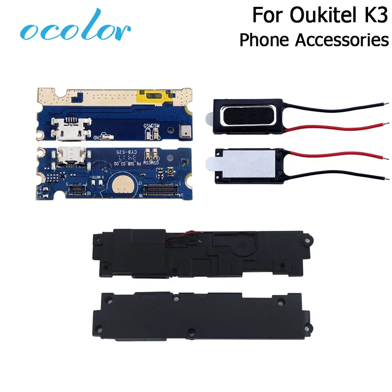 Ocolor для Oukitel K3 громкий динамик наушник USB зарядная плата замена запасные части