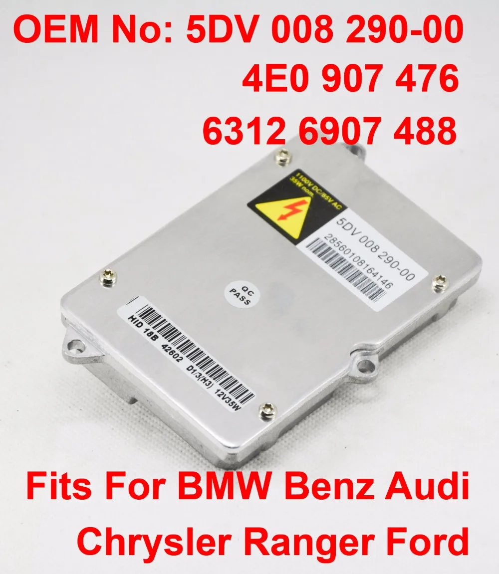 1x 12V 35W D2S D2R OEM HID Xenon Headlight Ballast 4E0907476 63126907488 0028202326 5DV00829000 For BMW Benz Audi Chrysler Ford
1x 12V 35W D2S D2R OEM HID Xenon Headlight Ballast 4E0907476 63126907488 0028202326 5DV00829000 For BMW Benz Audi Chrysler Ford