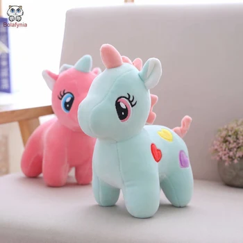 BOLAFYNIA 22CM 3PCS/LOT Children Plush Toy Down cotton unicorn small horse Baby Kids Stuffed Toy for Christmas Birthday gift
BOLAFYNIA 22CM 3PCS/LOT Children Plush Toy Down cotton unicorn small horse Baby Kids Stuffed Toy for Christmas Birthday gift