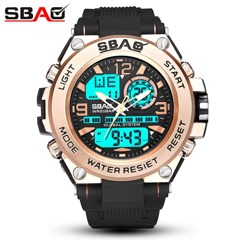 2018 Fashion Sbao Brand New Style Men Sports Watch Male Electronic Multi-functional Military Waterproof Clock Relogio Feminino
2018 Fashion Sbao Brand New Style Men Sports Watch Male Electronic Multi-functional Military Waterproof Clock Relogio Feminino
