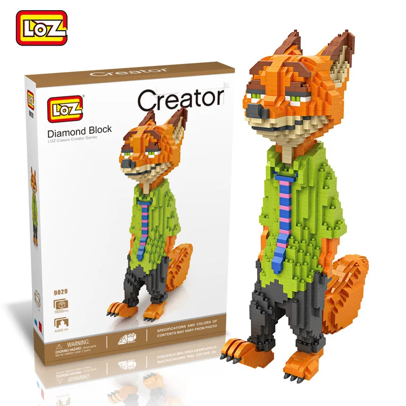 LOZ Diamant Blocs Figurines Animaux Zoo Modele de Dessin Anime Renard Anime Figurine Assemblage de Blocs de Construction Jouets
LOZ Diamant Blocs Figurines Animaux Zoo Modele de Dessin Anime Renard Anime Figurine Assemblage de Blocs de Construction Jouets