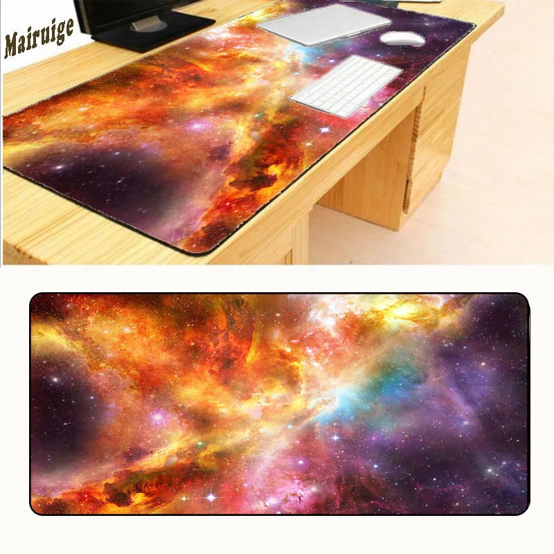 Mairuige 900X400mm Big Gaming Mouse Pad Mousepad Space Star Non-slip Water Resistant Locking Extended Edge Laptop Computer
Mairuige 900X400mm Big Gaming Mouse Pad Mousepad Space Star Non-slip Water Resistant Locking Extended Edge Laptop Computer