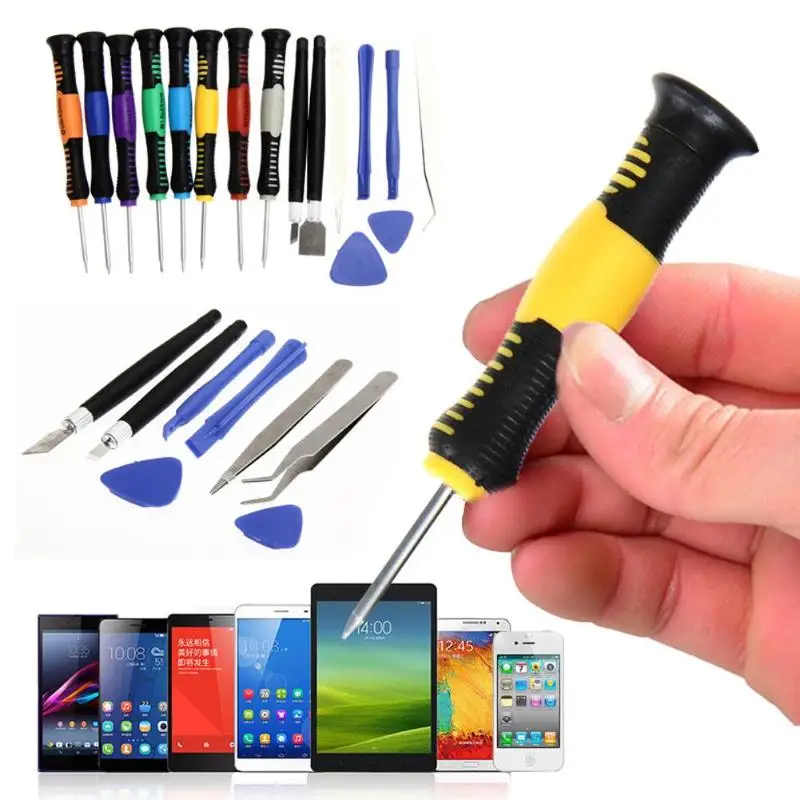 16 in 1 Portable Screwdrivers Set for Repairing Phone Repair Tool Kit for iPad iPhone Hand Tools Screwdriver
16 in 1 Portable Screwdrivers Set for Repairing Phone Repair Tool Kit for iPad iPhone Hand Tools Screwdriver