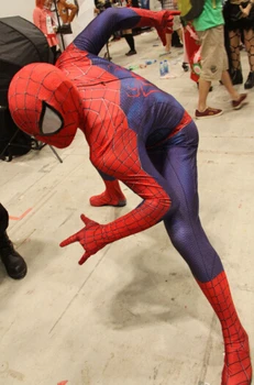 (SN834)) Top Quality Full Body Lycra Spandex Superhero The Amazing Spiderman Pattern Cosplay Zentai Suits Halloween Costume
(SN834)) Top Quality Full Body Lycra Spandex Superhero The Amazing Spiderman Pattern Cosplay Zentai Suits Halloween Costume