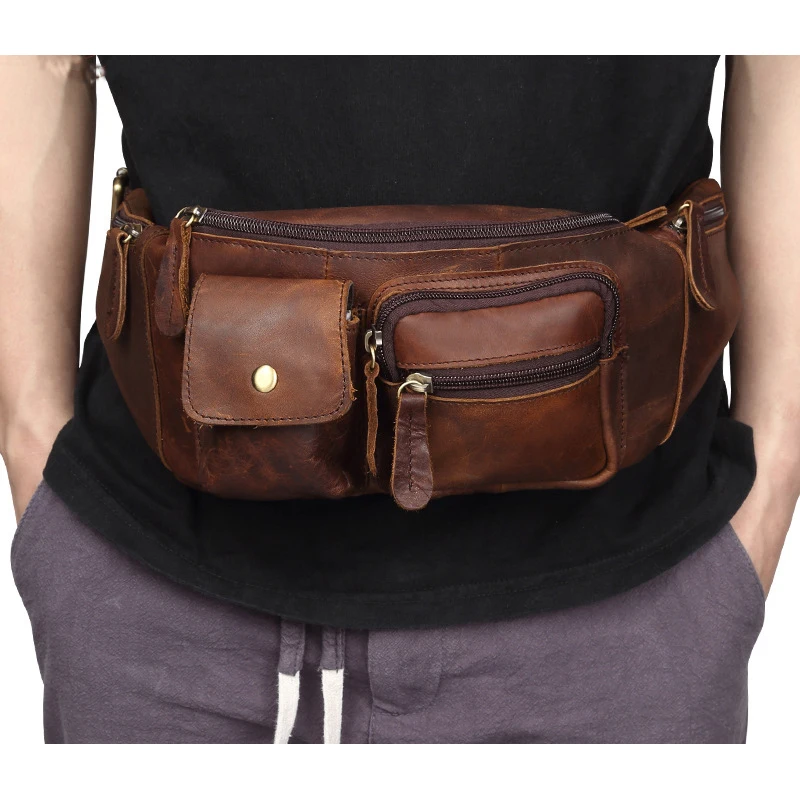 Weduoduo Genuine Leather Waist Packs Fanny Pack Belt Bag Phone Pouch Bags Travel Waist Pack Male Small Waist Bag Leather Pouch
Weduoduo Genuine Leather Waist Packs Fanny Pack Belt Bag Phone Pouch Bags Travel Waist Pack Male Small Waist Bag Leather Pouch