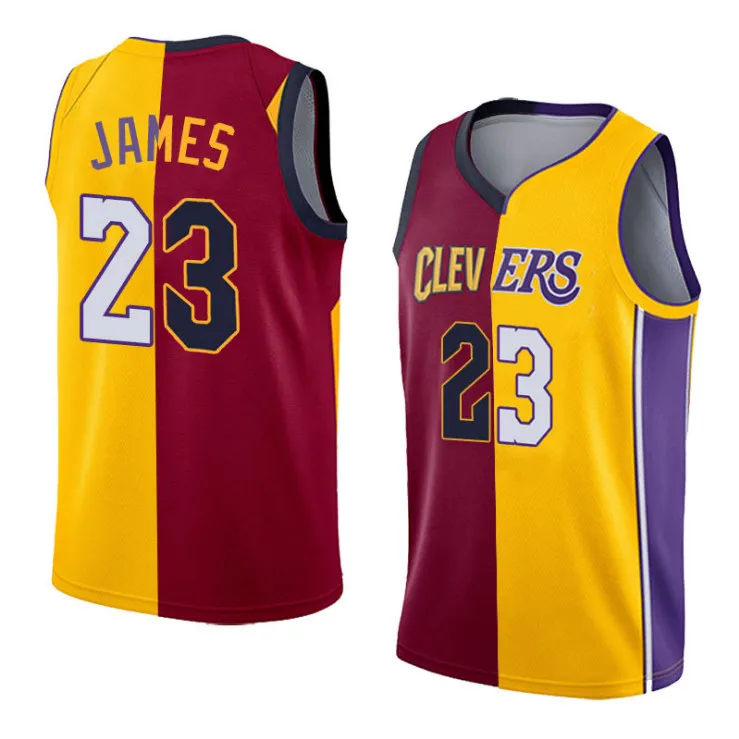 Splicing jersey 23# yin and yang version double spell couple basketball clothing suit male 2019 summer basketball set
Splicing jersey 23# yin and yang version double spell couple basketball clothing suit male 2019 summer basketball set