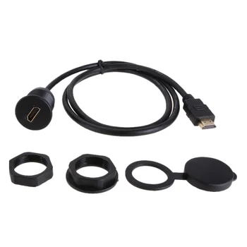 2m HDMI Car Mount Male to Female Extension Cable Truck Boat Motorcycle Dashboard Flush Mount Cord Automobiles Video Accessories
2m HDMI Car Mount Male to Female Extension Cable Truck Boat Motorcycle Dashboard Flush Mount Cord Automobiles Video Accessories