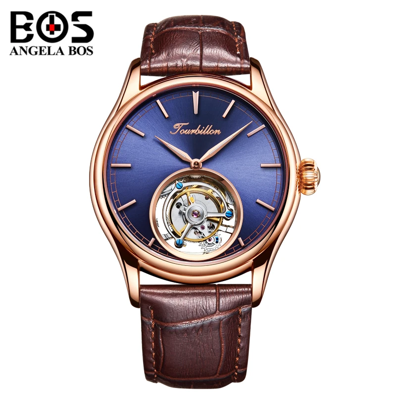 ANGELA BOS Luxury Brand Original Tourbillon Automatic Watches Men Fashion Waterproof Mechanical Wristwatch Man Relogio Masculino
ANGELA BOS Luxury Brand Original Tourbillon Automatic Watches Men Fashion Waterproof Mechanical Wristwatch Man Relogio Masculino