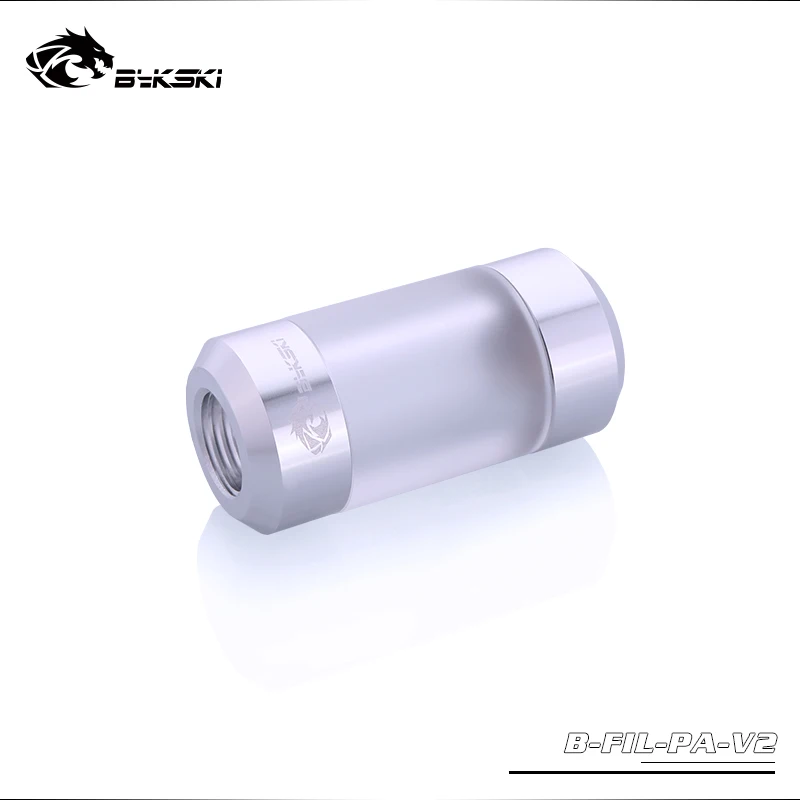 Bykski Double G1/4 Metal + Acrylic Filter water system dedicated dual spiral pattern metal filters connector computer fitting
Bykski Double G1/4 Metal + Acrylic Filter water system dedicated dual spiral pattern metal filters connector computer fitting
