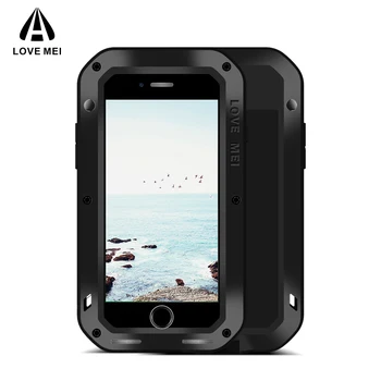LOVE MEI Aluminum Metal Case For iPhone 7 8 7 Plus 8 Plus Armor Shockproof Life Waterproof Cover For iPhone7 8 7Plus 8Plus Capa
LOVE MEI Aluminum Metal Case For iPhone 7 8 7 Plus 8 Plus Armor Shockproof Life Waterproof Cover For iPhone7 8 7Plus 8Plus Capa